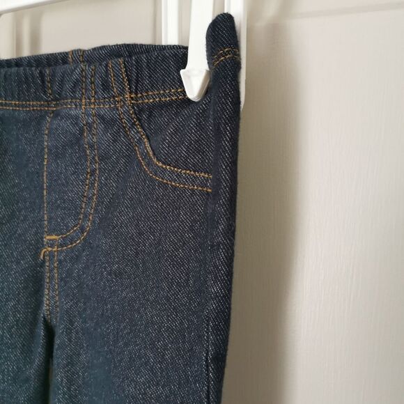 5/$10 Carter's denim leggings size 9 m - Picture 2 of 4
